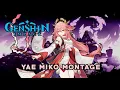 Lagu Yae Miko Montage  | TheFatRat - Rise Up (Jon Kat Remix)