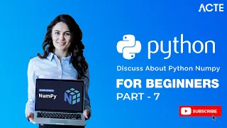 PYTHON Python NumPy Tutorial Essential Functions and Features Part - 7