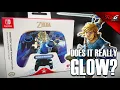 PDP REMATCH GLOW Wireless Controller for Nintendo Switch - Unboxing Testing The Glow
