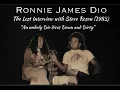 Download Lagu Ronnie James Dio: The Lost Interview with Steve Rosen (1983) \
