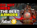 The BEST ARMORS In Fallout 76 And How To Get Them