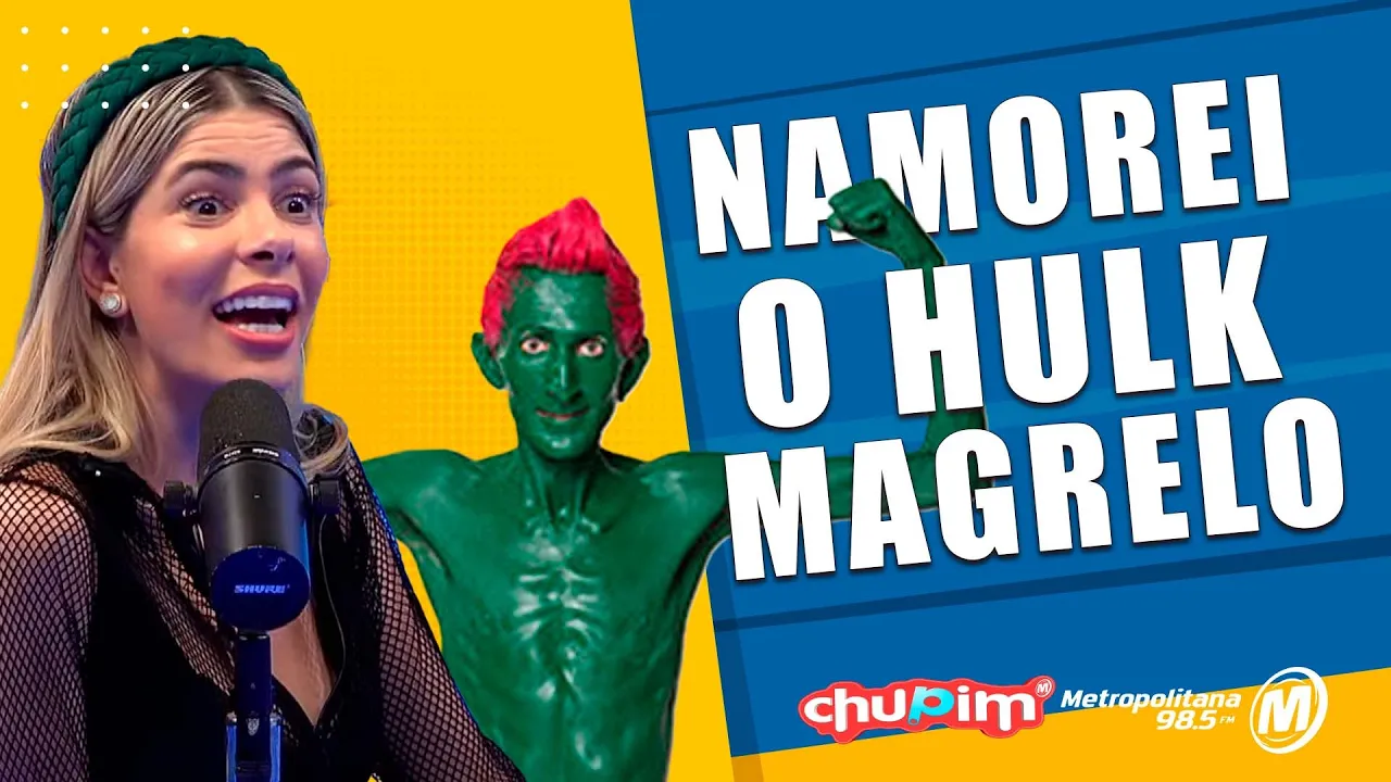 JAQUELINE SANTOS NAMOROU 3 ANOS COM COM HULK MAGRELO!