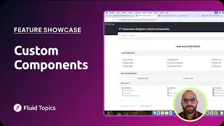 Feature Showcase Custom Components