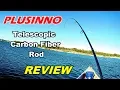 REVIEW Plusinno Telescopic Carbon Fiber Fishing Rod Real World Testing