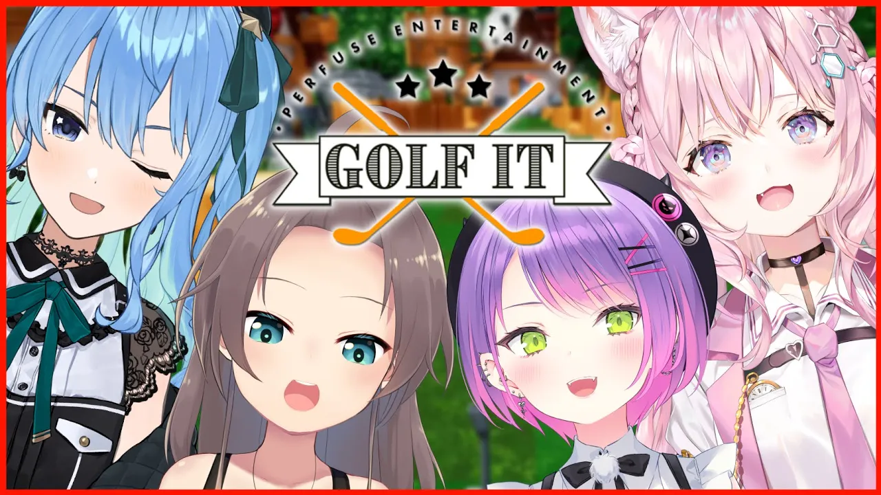 【Golf It!】誰が一番のゴルファーか決めようか⛳【ホロライブ/夏色まつり】