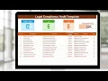 Legal Compliance Audit Checklist in Excel