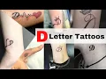 D alphabet tattoo design Letter D tattoo designs initial d tattoo D fonts - Lets style buddy