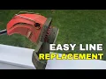 How to Rewind String on Homelite String Trimmer