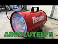 Bauer 30-60k BTU Portable Heater Unboxing and Review