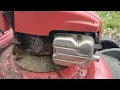 Where s the engine model number on my Troy-Bilt push mower Briggs and Stratton TB110