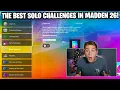 The BEST Solo Challenges YOU NEED To DO Today in Madden 26