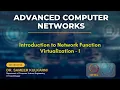 Introduction to Network Function Virtualization - I