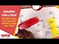 Drawing challenge How many faces can you draw without lifting your pen