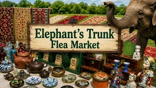 The Elephant s Trunk Flea Market 4K Walk and Shopping Tour