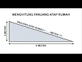 Download Lagu menghitung panjang atap bangunan rumah.....
