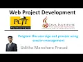 9 Program the user sign out process using session management
