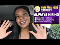 10 Companies ALWAYS Hiring Work-From-Home Jobs 2026