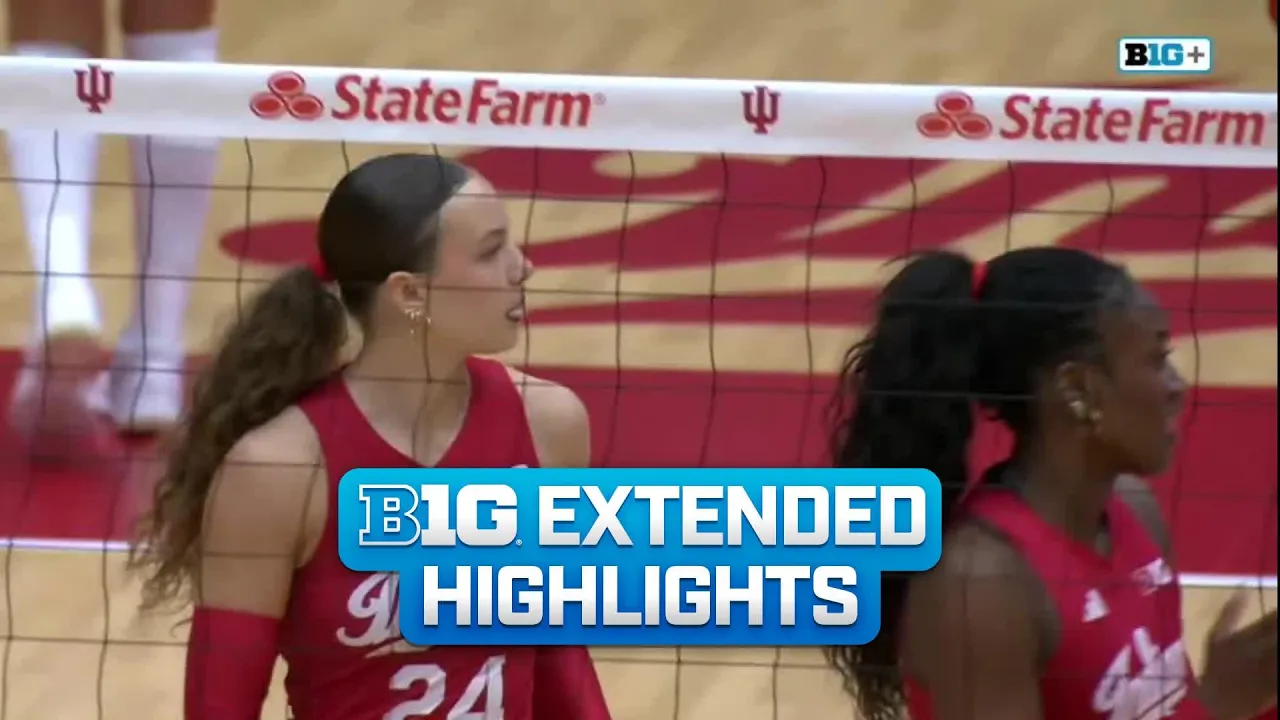 UCLA at Indiana | Extended Highlights | Big Ten Volleyball | 09/24/2026