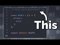 Make your own React Code Snippets