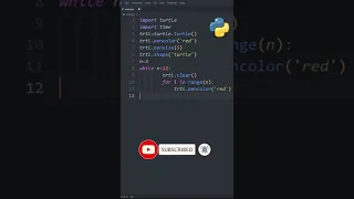 How to draw shapes using python turtle