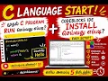 C Programming START Run First Program Install CodeBlocks Tamil