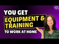 Work From Home Jobs With Equipment Provided Training Included No Experience Required