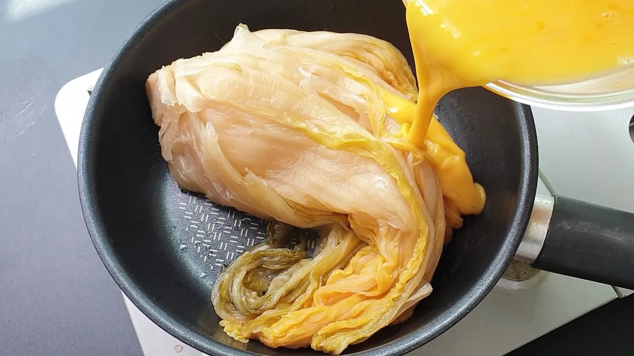 묵은지 참치 계란말이