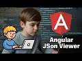 Build Angular JSON Viewer Renderer in Browser Using ngx-json-viewer Library in TypeScript