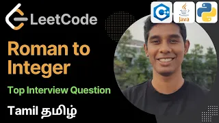 Roman to Integer LeetCode 13 Top Interview Questions Tamil