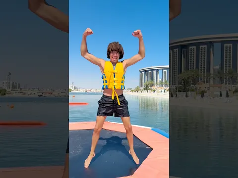 بنزل الاولاد الاكوا بارك ببلاش شوفو عملت اي 🌊🫵😱