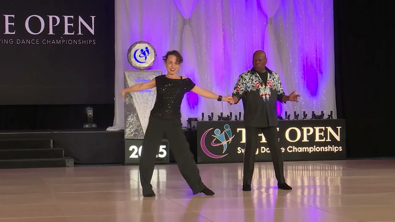 Wendall McClellan and Lara Deni - 4th Place Pro-Am Sophisticated - Leader - The Open 2025