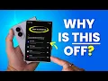 Galaxy Z Fold 8 Wide - 30 Killer Settings That Are Switched Off Tips Tricks