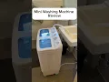 Download Lagu My review of the Costway portable mini washing machine. It has a spinner too! #miniwashingmachine