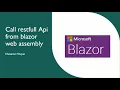 Call web api from blazor Call rest api from blazor Net 8 0 blazor webassembly