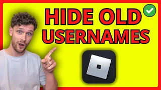 How To Hide Previous Usernames Roblox 2024 - Easy Method