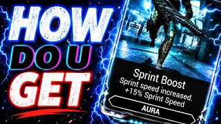How to get Sprint Boost in Warframe