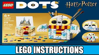 LEGO Instructions | Dots | 41809 | Hedwig Pencil Holder