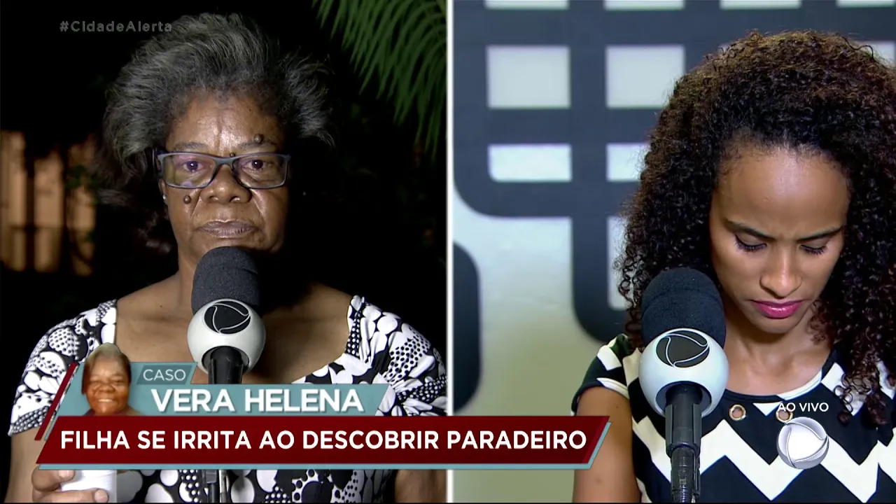 Caso Vera Helena: Cidade Alerta encontra idosa e expõe a verdade