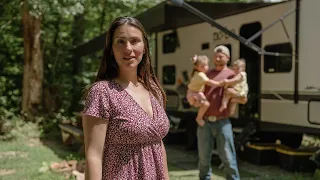 We Moved Into a 26ft Trailer—to Build Our Mountain Home 😬