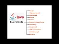 Java buzzwords