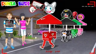 Yuta Mio Panik CCTV Merekam ANOMALI ESKRIM KICAU MANIA, GUGUGAGA PENGUIN, MASHA EXE Di Depan Rumah😱
