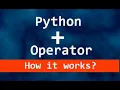 Working of Python operator on different data types Python in Bengali