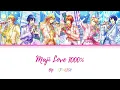 MAJI LOVE 1000% [Kanji/Romaji/English] Lyrics (STARISH SEASON 1 - ENDING)