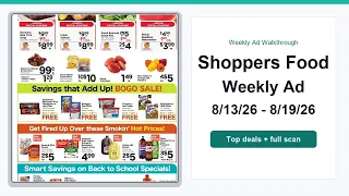 Shoppers Food Weekly Ad 26 - 26 Top 10 Deals