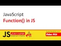 23 Function in JavaScript JavaScript JavaScript in Pashto