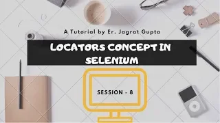 Locators Concept - Selenium WebDriver