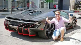 My First Drive in a LAMBORGHINI CENTENARIO