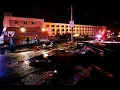 Wind damages motel in Neptune City N J