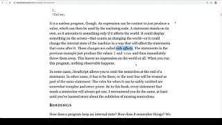 Eloquent JavaScript Read-Along - Program Structure