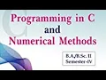 numerical methods chapter 2 exercise 2 5 2 6 solution simultaneous linear algebraic eqns 4th sem